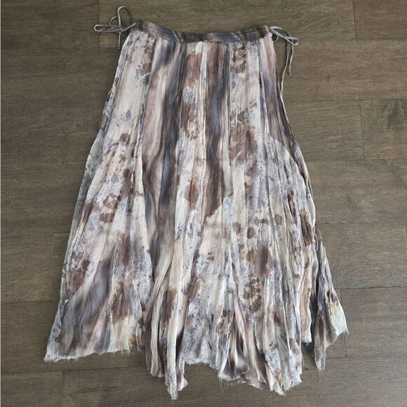 Zara flowy swing skirt printed size M - Picture 10 of 10